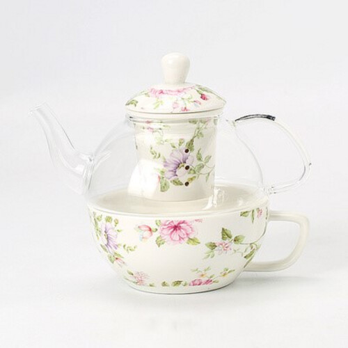 طقم شاي لشخص واحد