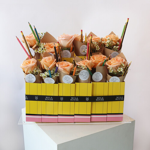Yellow Pencil Box - No. 3145
