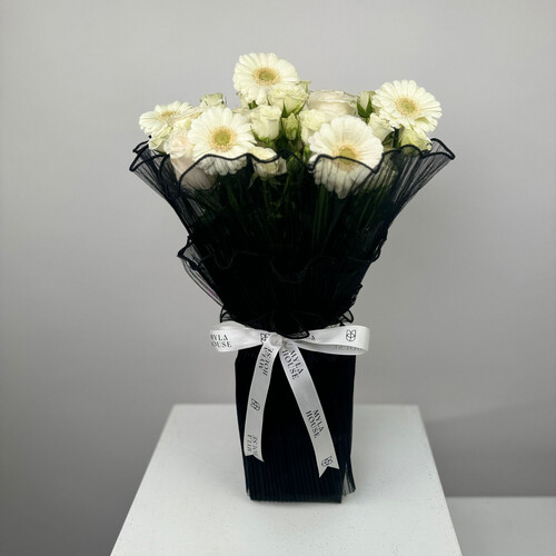 أسود وأبيض كلاسيكي - رقم 2287