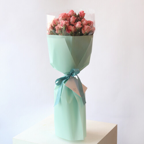 موج وردي - رقم 3077