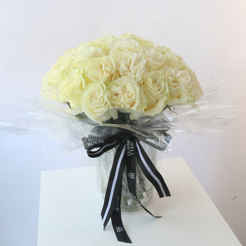 فازة الجوري الأبيض - رقم 3134