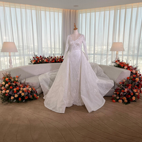 تنسيق زفاف وهج الورد - رقم 2087