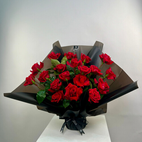 باقة جوري أحمر فاخرة - رقم 2184