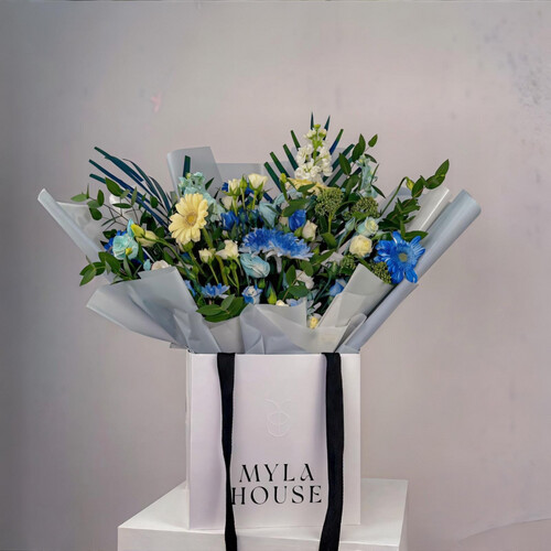 تناغم أزرق - رقم 2266