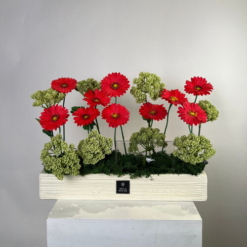 تنسيق الجيربرا الحمراء - رقم 3121