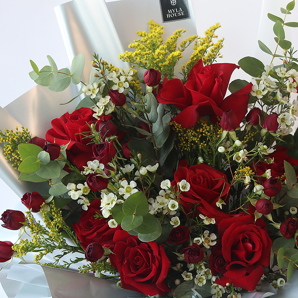 مزيج الورد الأحمر - رقم 3158