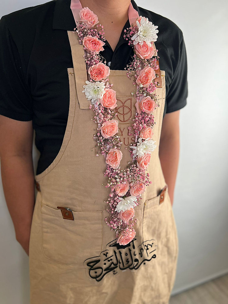 طوق ورد وردي - رقم 3213