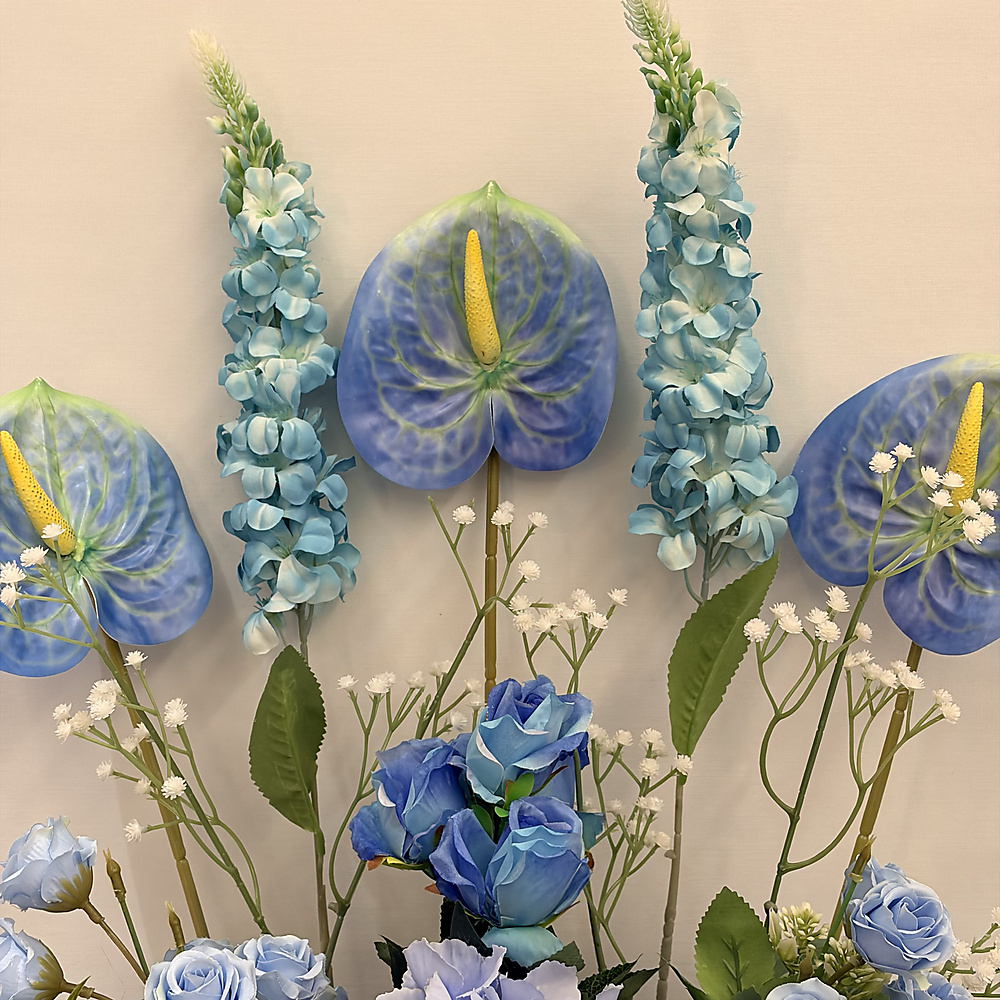 تنسيق ورد أزرق أنيق - رقم 3237