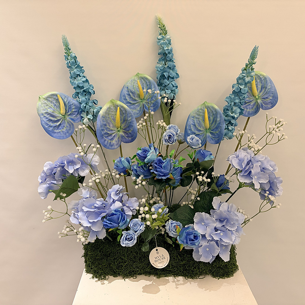 تنسيق ورد أزرق فاخر - رقم 3238