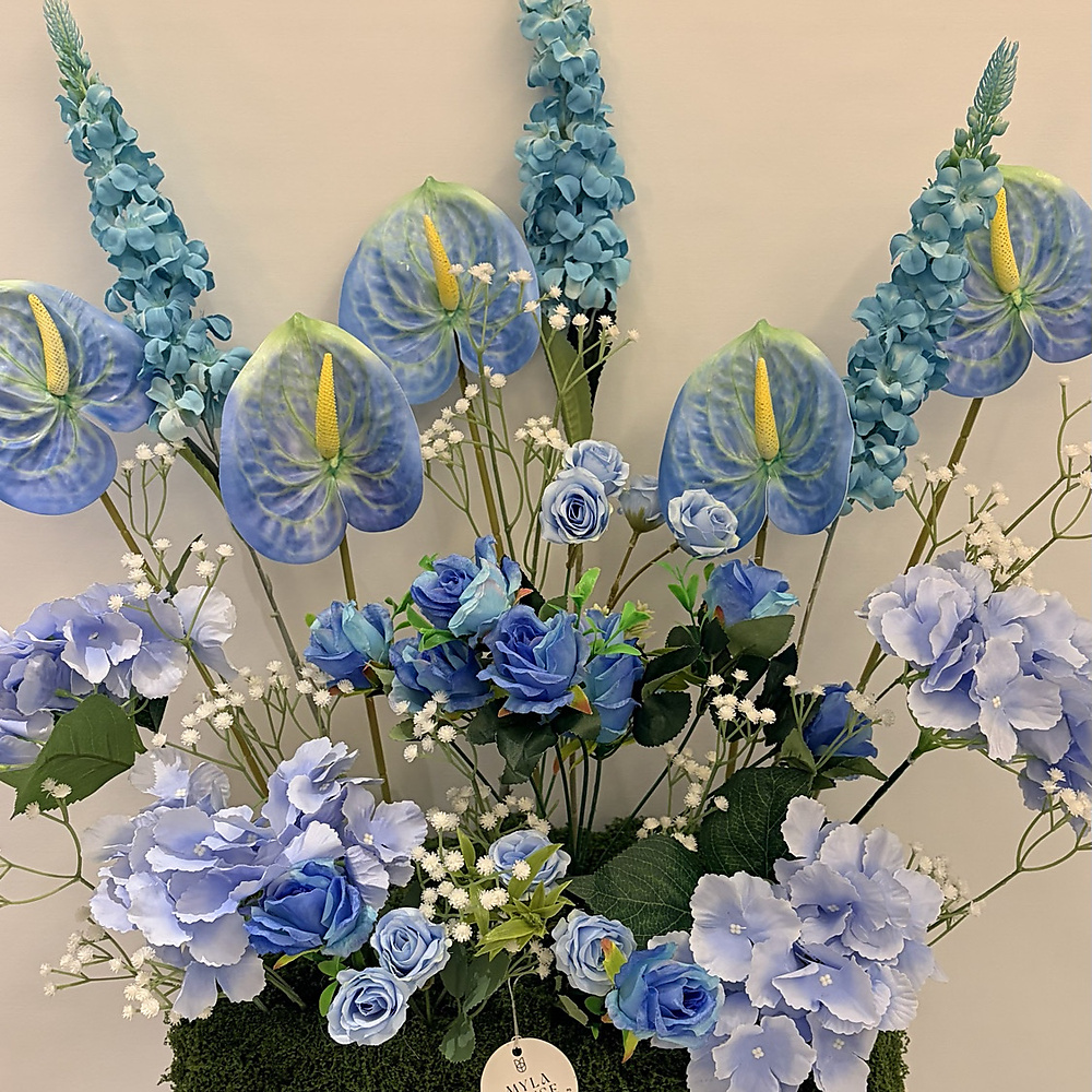 تنسيق ورد أزرق فاخر - رقم 3238