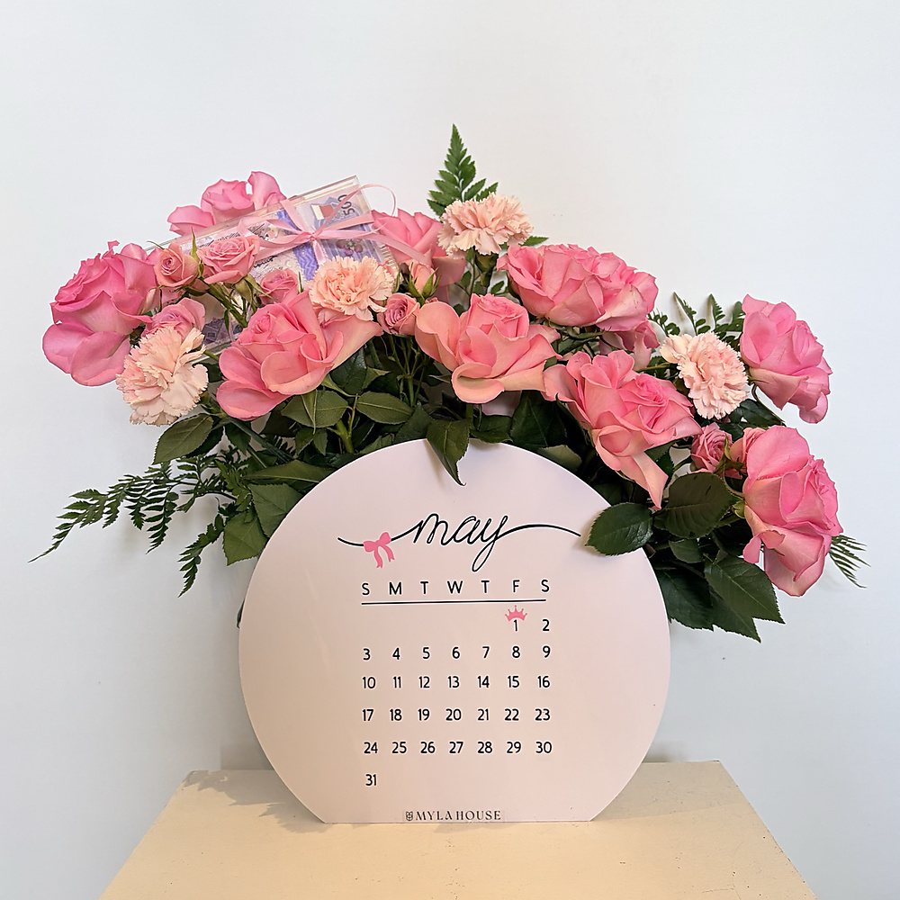 Monthly Calendar - Baby Girl