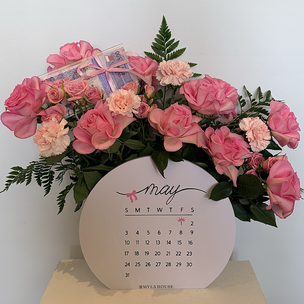 Monthly Calendar - Baby Girl