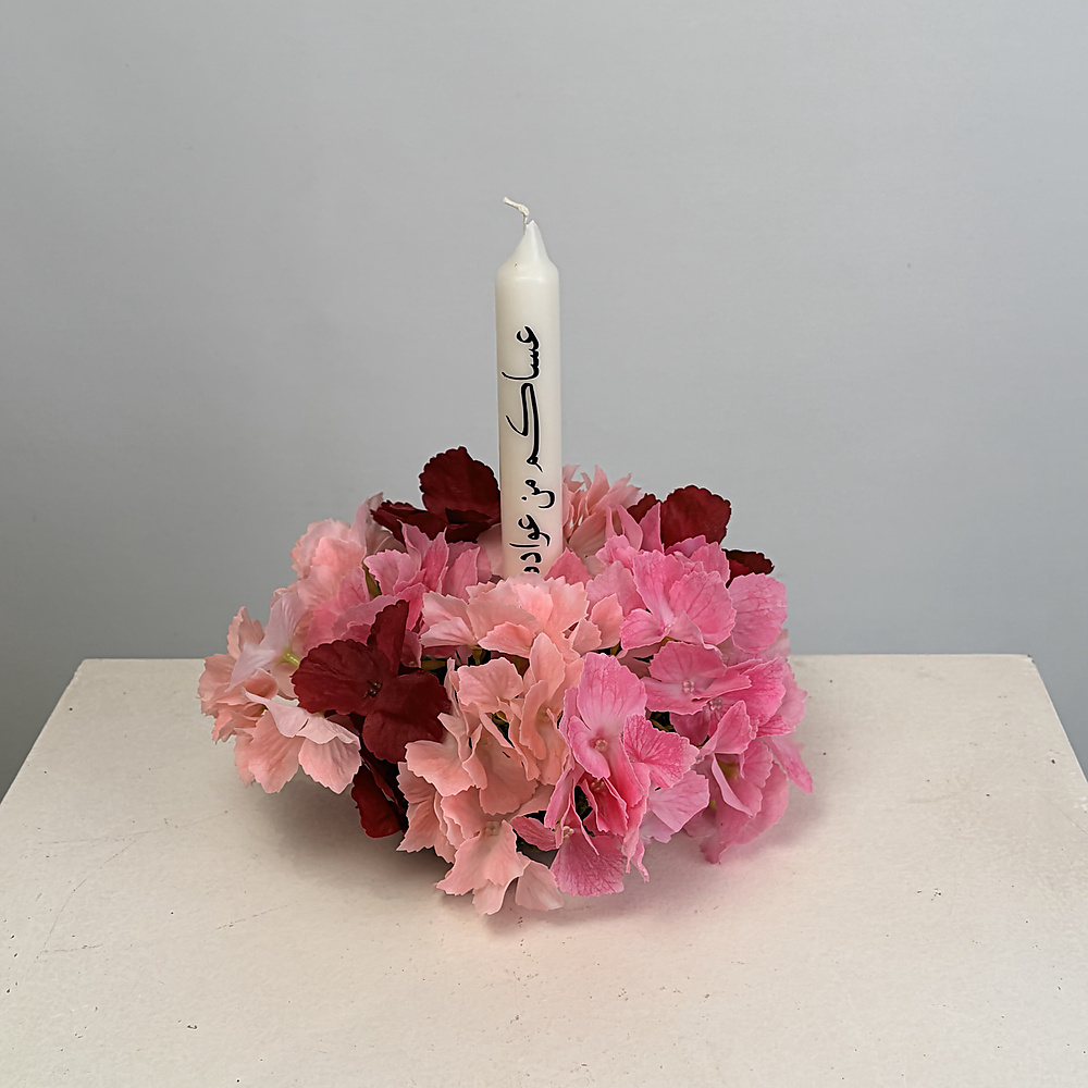 Eid candle - Pink