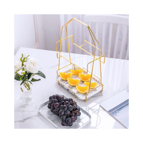 ستاند تقديم مع صحنين