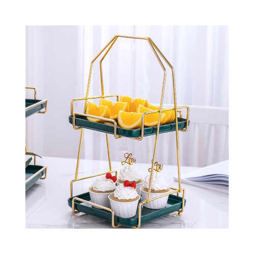 ستاند تقديم مع صحنين