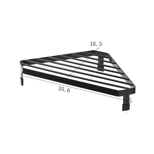 قاعدة مثلثة باللون الأسود مقاومة للحرارة