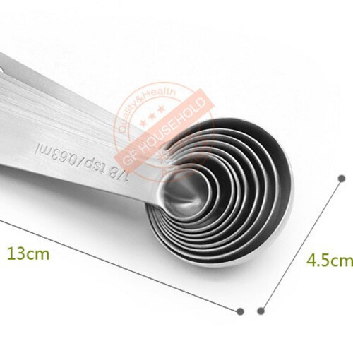 عدد 16 قطعة ستانلس ستيل من الاكواب والملاعق المعيارية