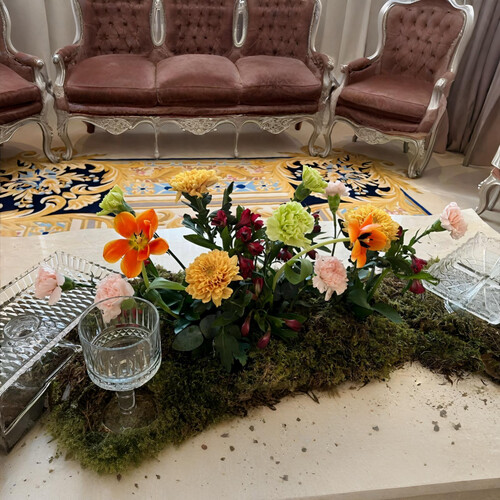 تنسيق الحديقة البرتقالية (حجم متوسط) - رقم 2107