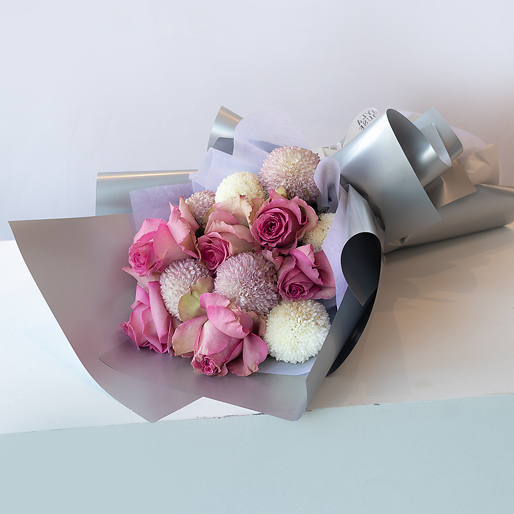 مزيج الوردي والأبيض - رقم 3159