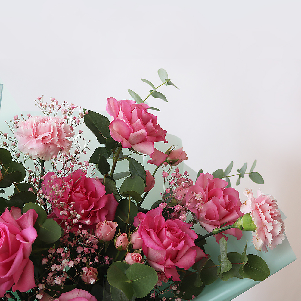 زهور بلمسة خضراء - رقم 3160