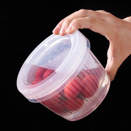 طقم من 3 علب دائرية