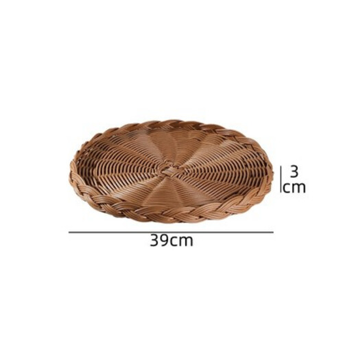 طقم 3 صواني خشب بأحجام مختلفة