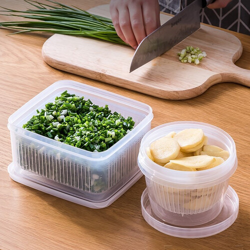 طقم من 3 علب مربعة