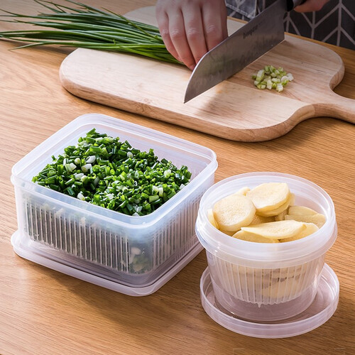 طقم من 3 علب دائرية