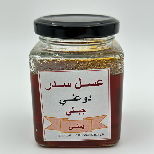 عسل سدر دوعني جبلي يمني