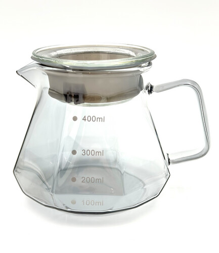 ابريق قهوه زجاج v60