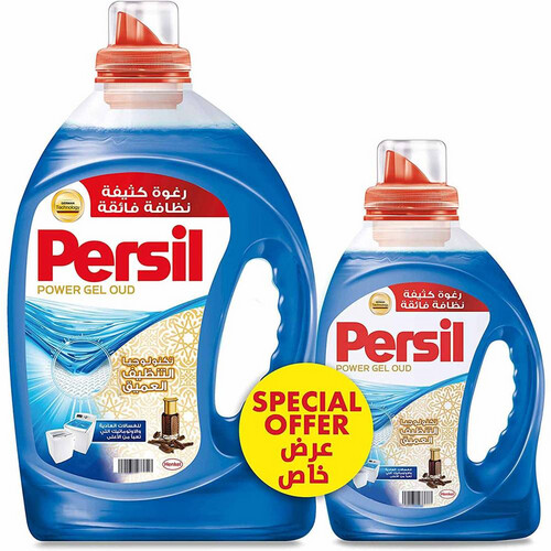 Persil laundry liquid 2.9 liters + 1 liter