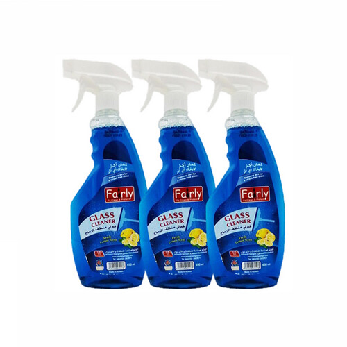Fairly glass cleaner 650 ml 3 pieces