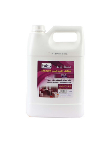 Fairly for cleaning ceramic and floors 4 liters