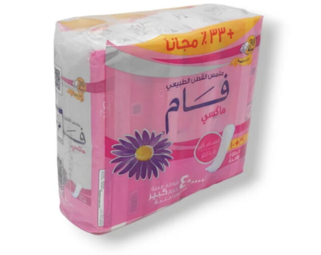 فام فوط نسائية ١ كيس ٤٠ حبة