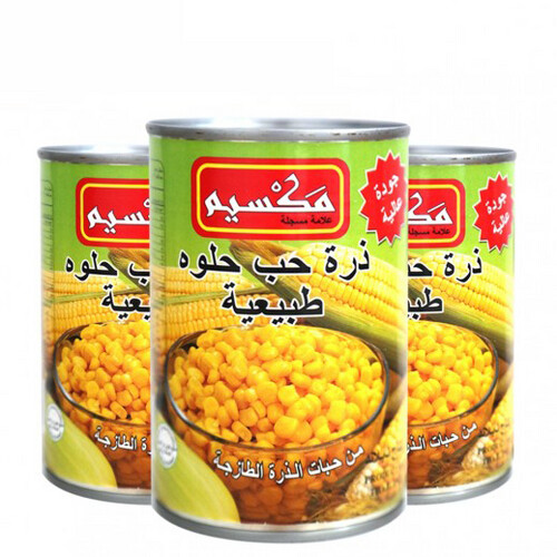 ذرة حب مكسيم 180 جم 5 حبة