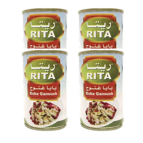 ريتا بابا غنوج 185 مل 4 حبة