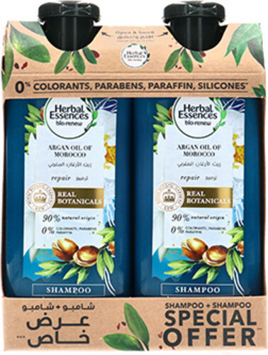 Herbal Essences Moroccan Argan Oil Shampoo 400X2 ml