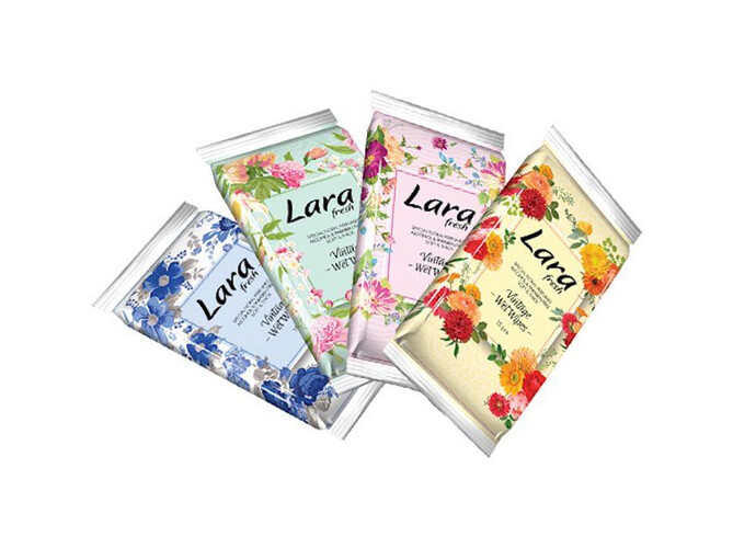 منديل معطر لارا 12 حبة