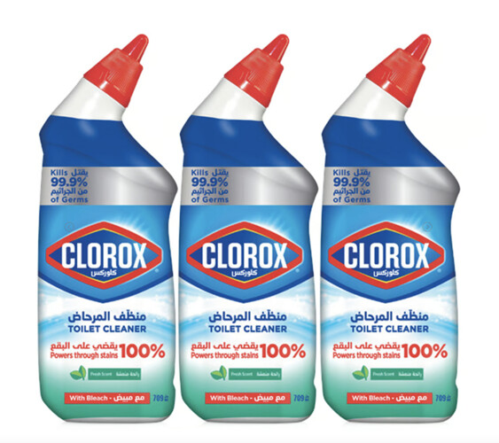 Clorox toilet cleaner 3 tablets