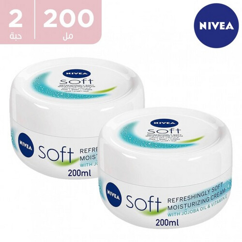 Nivea Moisturizing Cream 200 ml 2 pieces