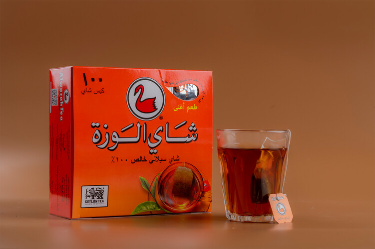 شاي الوزة اسود اكياس 100 كيس