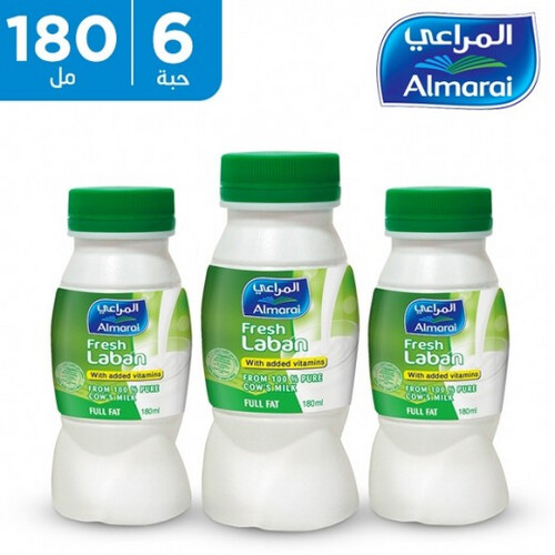لبن المراعي 180 مل  1 حبة