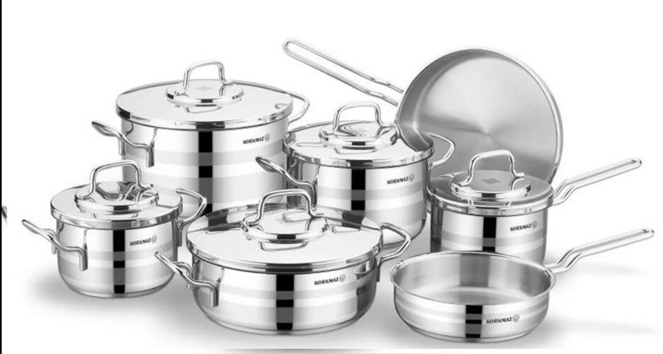 Karamaz pot set, 12 pieces, A2056
