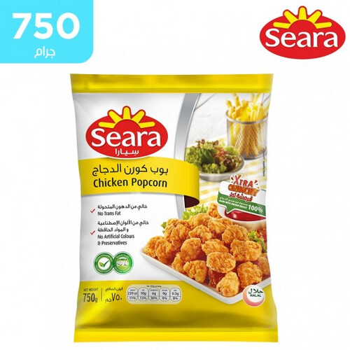 بوب كورن الدجاج سيارا 750 جرام
