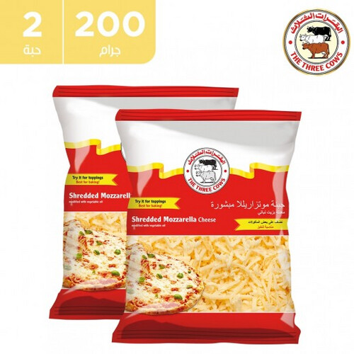 Three Cows Mozzarella 200g, 2 packs