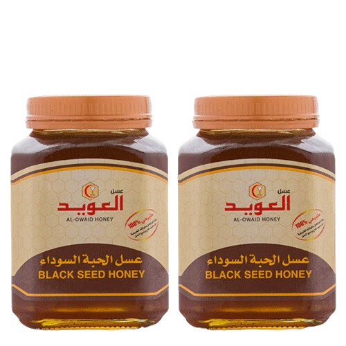 عسل العويد حبة البركة 500 جم 2 حبة