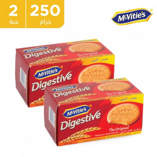 McVitie's Digestive 250g 2 tablets