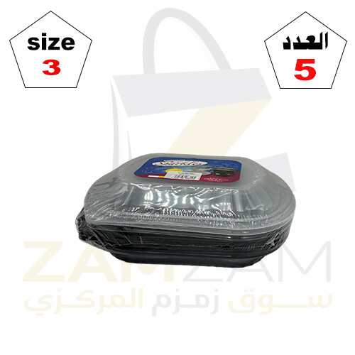 صحن بلاستيك سداسي مقاوم للحرارة