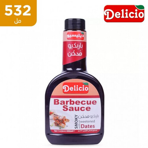 صلصة باربيكيو ديليسيو مدخن 532 مل