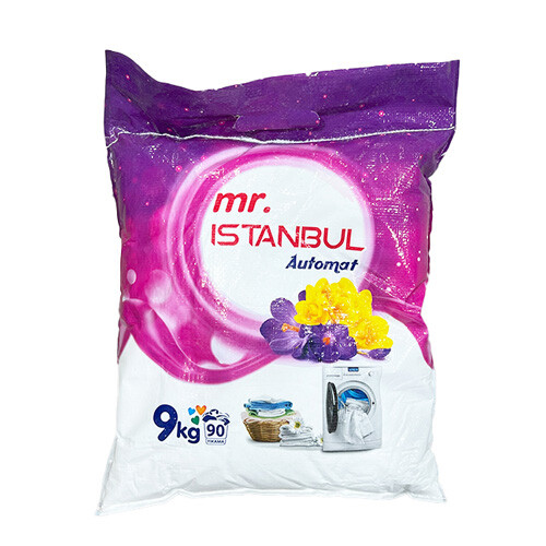 Mr. Istanbul washing powder, 9 kg, automatic